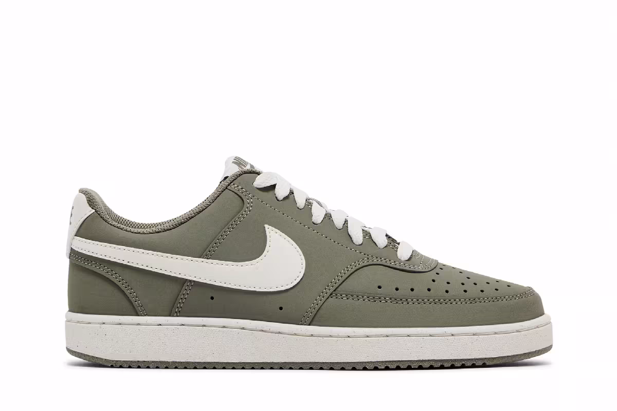 Nike Court Vision Low Premium Light Army Sail, view 2