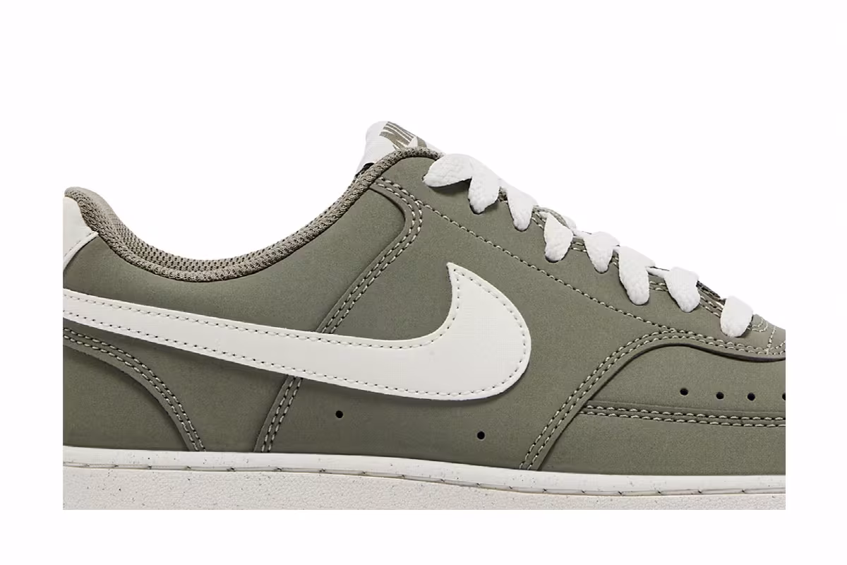 Nike Court Vision Low Premium Light Army Sail, view 3