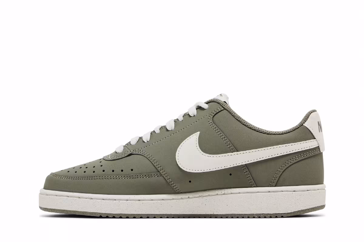 Nike Court Vision Low Premium Light Army Sail, view 4