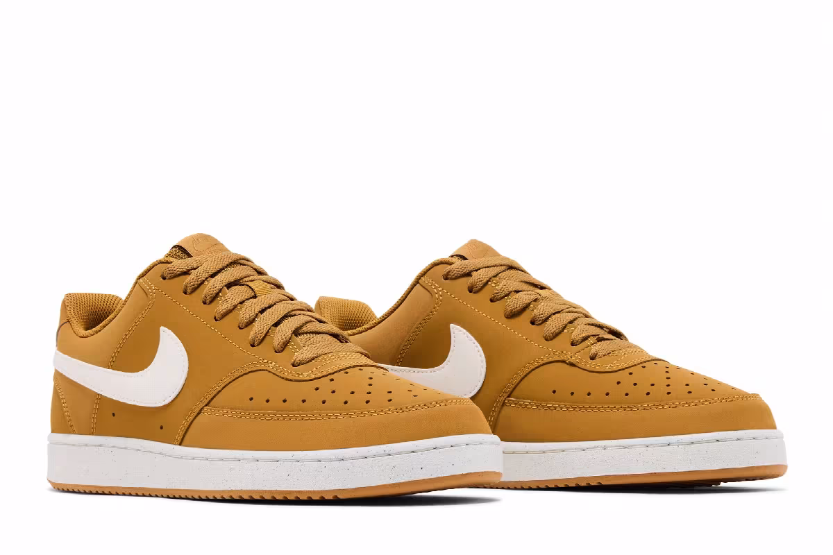 Nike Court Vision Low Wheat Sail, view 9