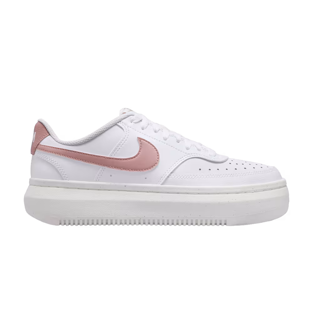 Nike Women's Court Vision Alta White Red Stardust