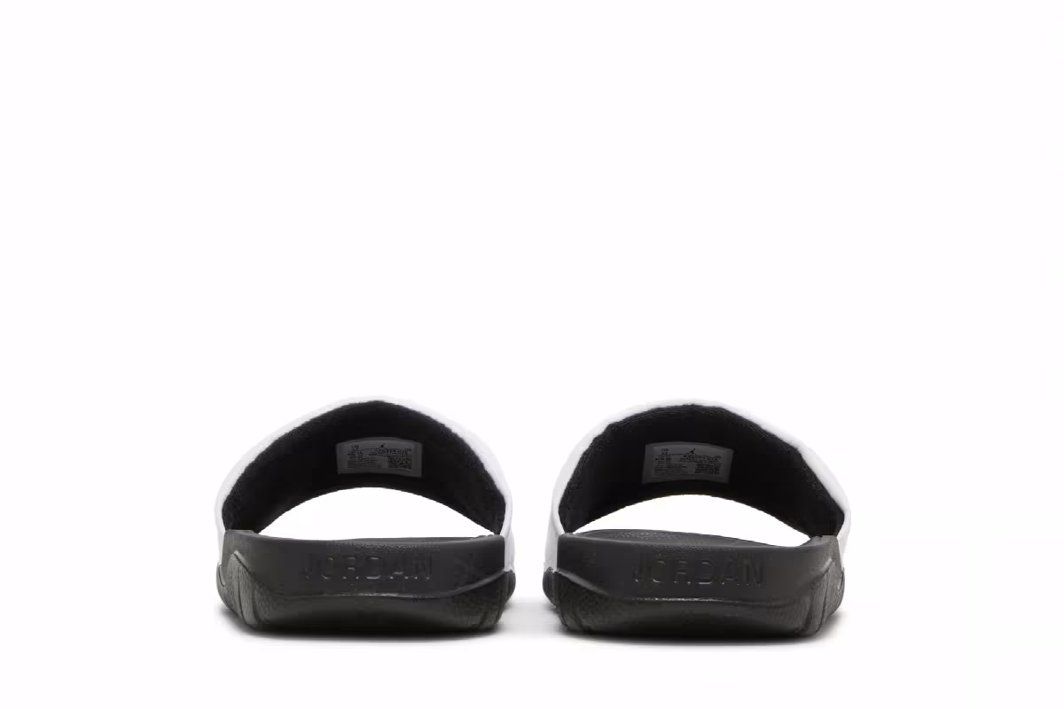 Air Jordan Break Slide White Black, view 7