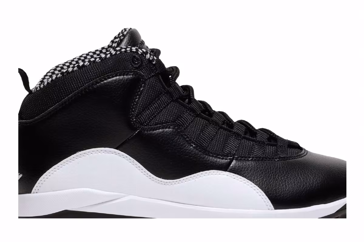 Air Jordan 10 MCS Black White, view 3