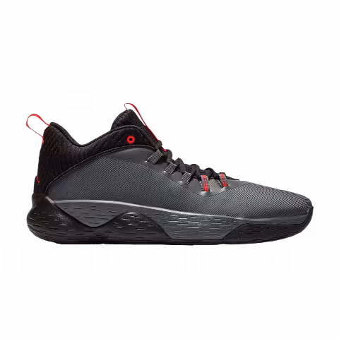 Air Jordan Super.Fly MVP Low 'Iron Grey Bright Crimson'