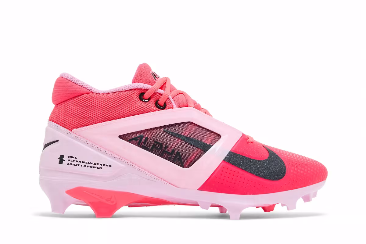 Nike Alpha Menace 4 Pro Racer Pink, view 2