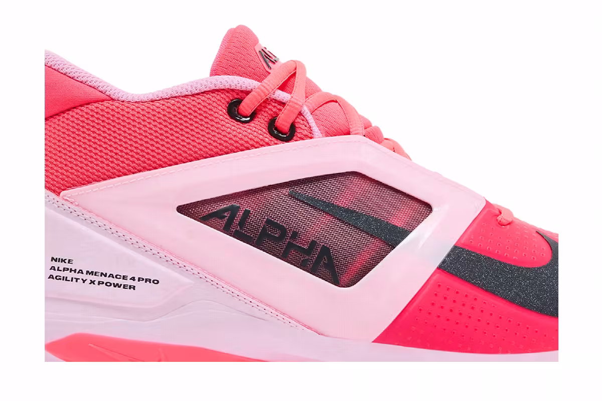 Nike Alpha Menace 4 Pro Racer Pink, view 3