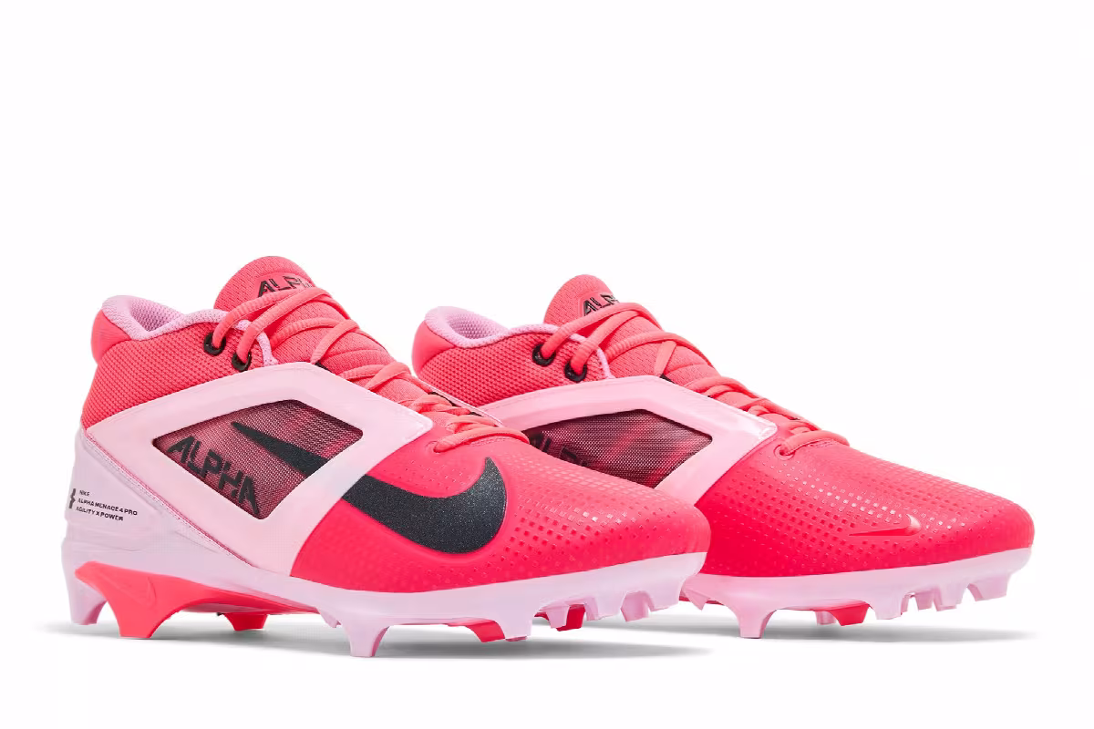 Nike Alpha Menace 4 Pro Racer Pink, view 9