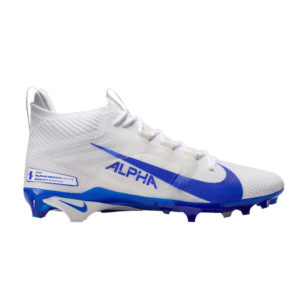 Nike Alpha Menace 4 Elite White Hyper Royal