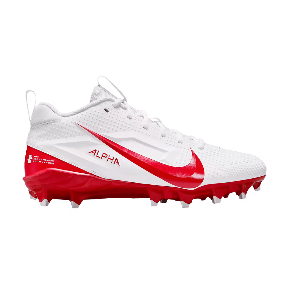 Nike Alpha Menace 4 Varsity White University Red