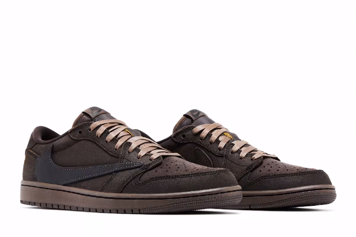 Travis Scott x Air Jordan 1 Low OG SP Velvet Brown, view 9