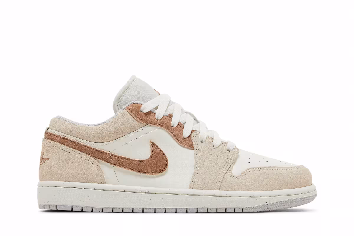 Air Jordan 1 Low SE Sail Archaeo Brown, view 2