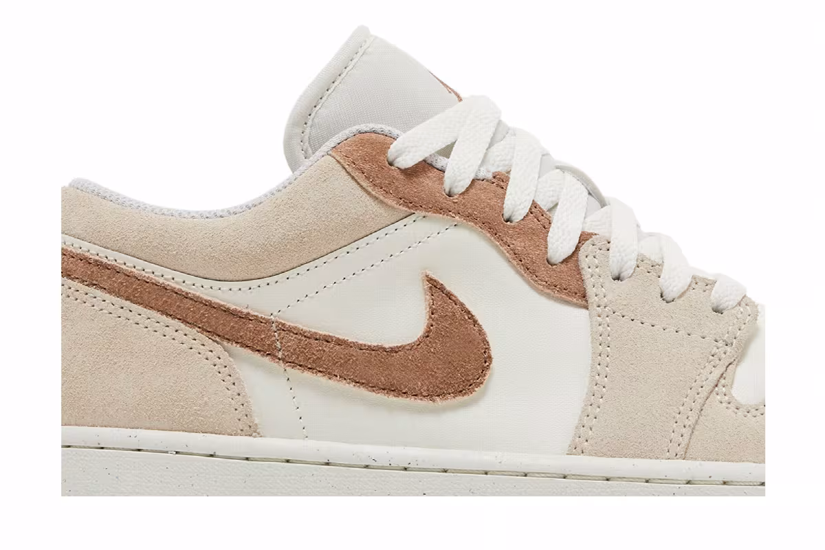 Air Jordan 1 Low SE Sail Archaeo Brown, view 3