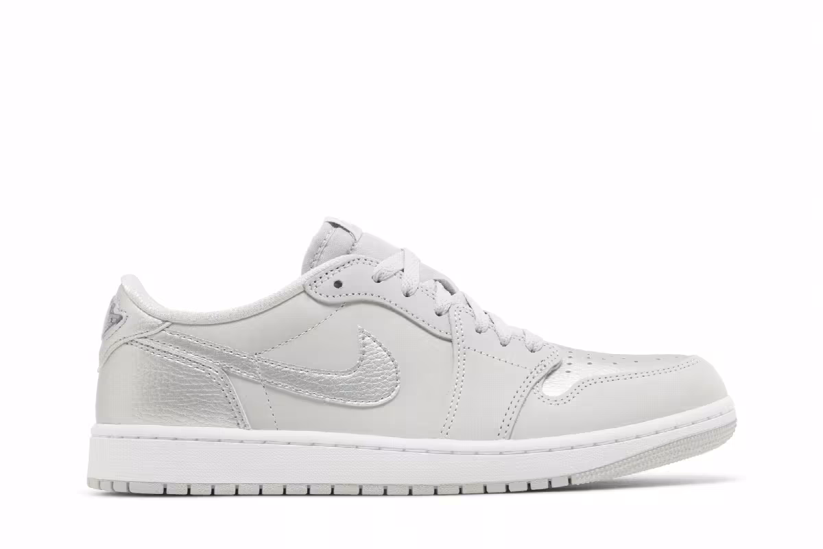 Air Jordan 1 Low OG Metallic Silver, view 2