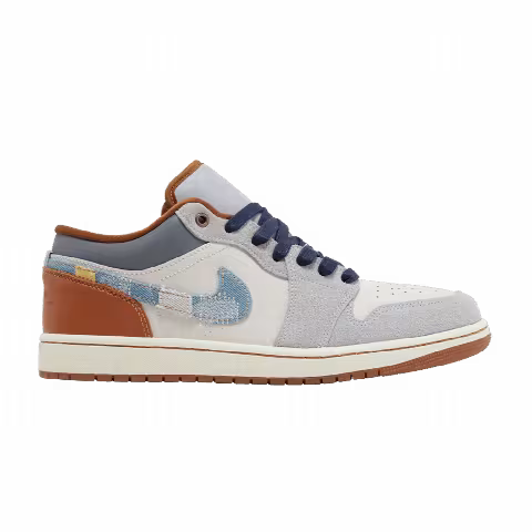 Air Jordan 1 Low SE 'Repaired Denim Swoosh'