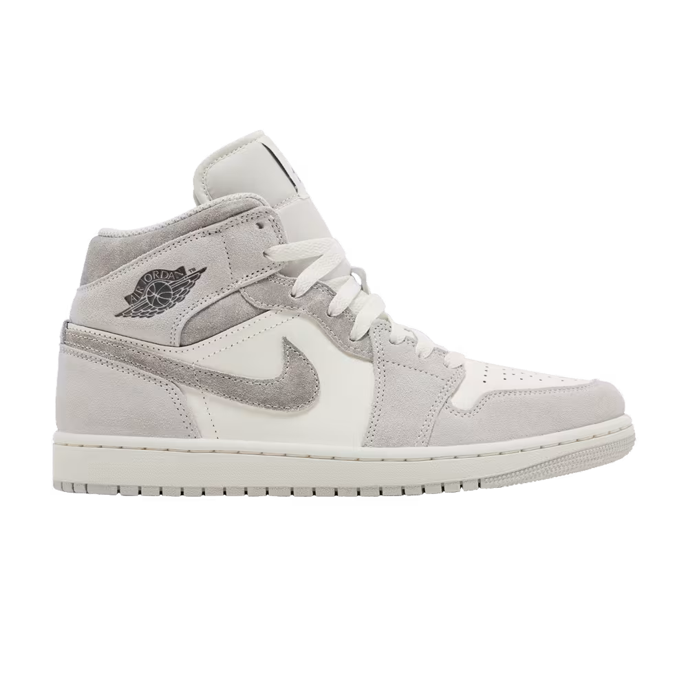 Air Jordan 1 Mid SE Neutral Grey Sail