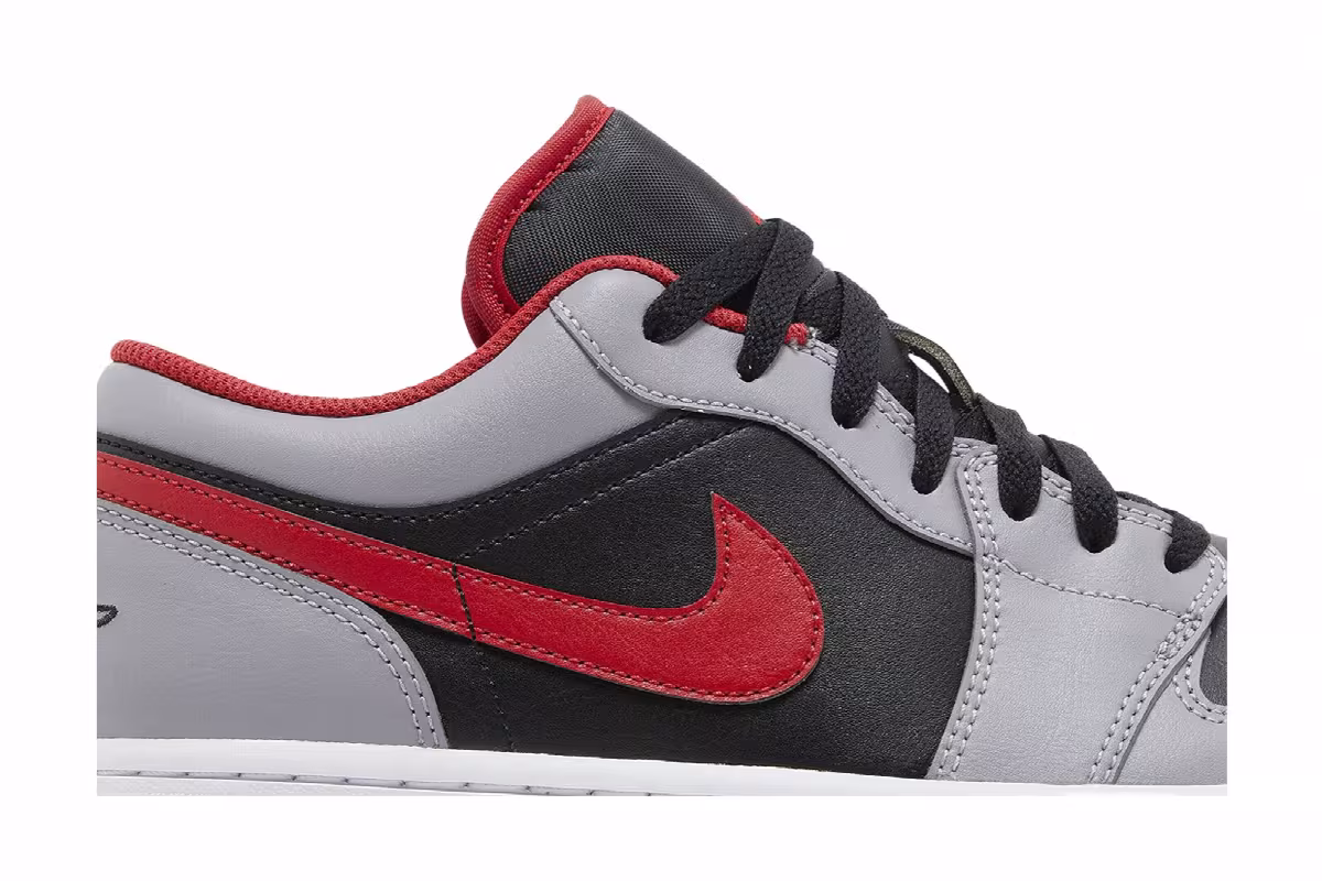 Air Jordan 1 Low Cement Fire Red, view 3