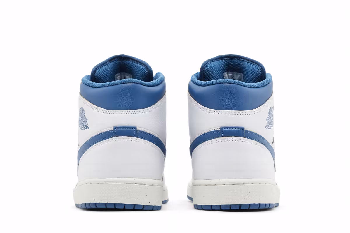 Air Jordan 1 Mid Industrial Blue, view 7