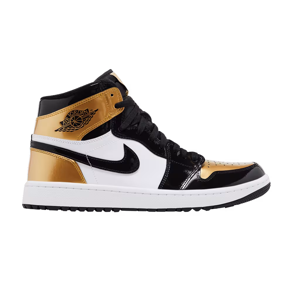 Air Jordan 1 High Golf Gold Toe