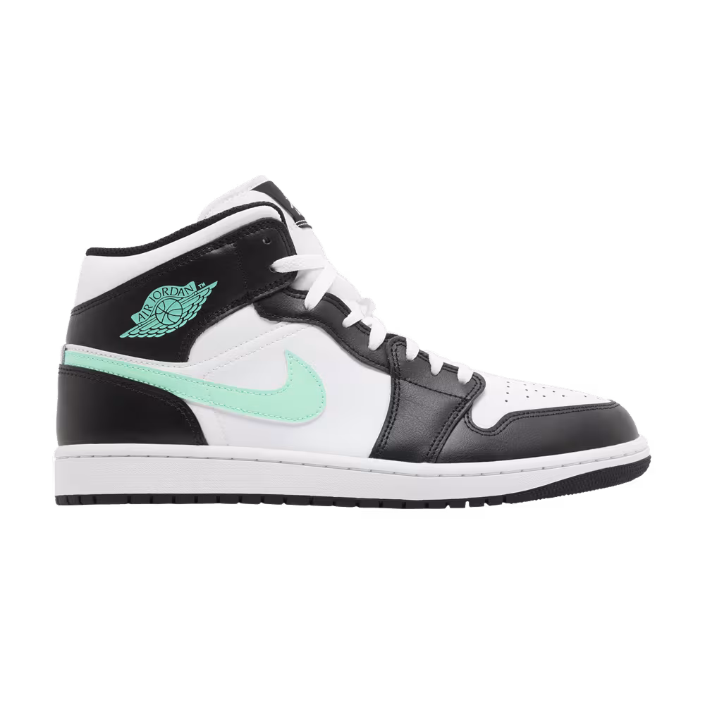 Air Jordan 1 Mid Green Glow