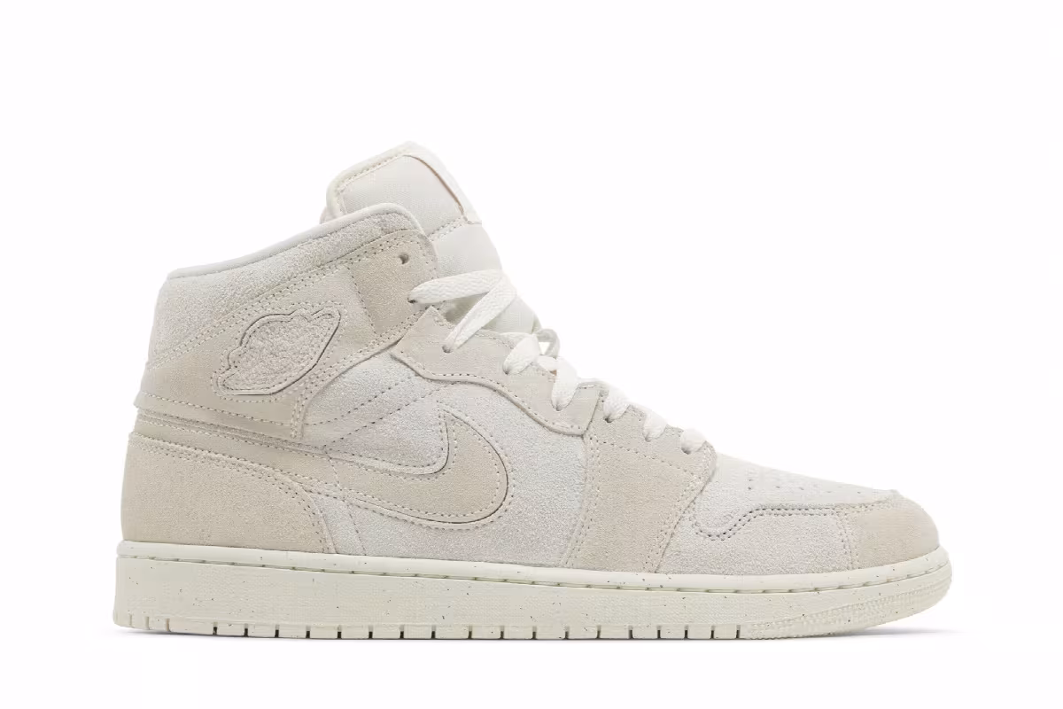 Air Jordan 1 Mid SE Craft Pale Ivory, view 2