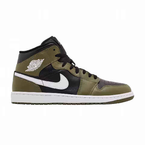 Air Jordan 1 Mid 'Medium Olive'