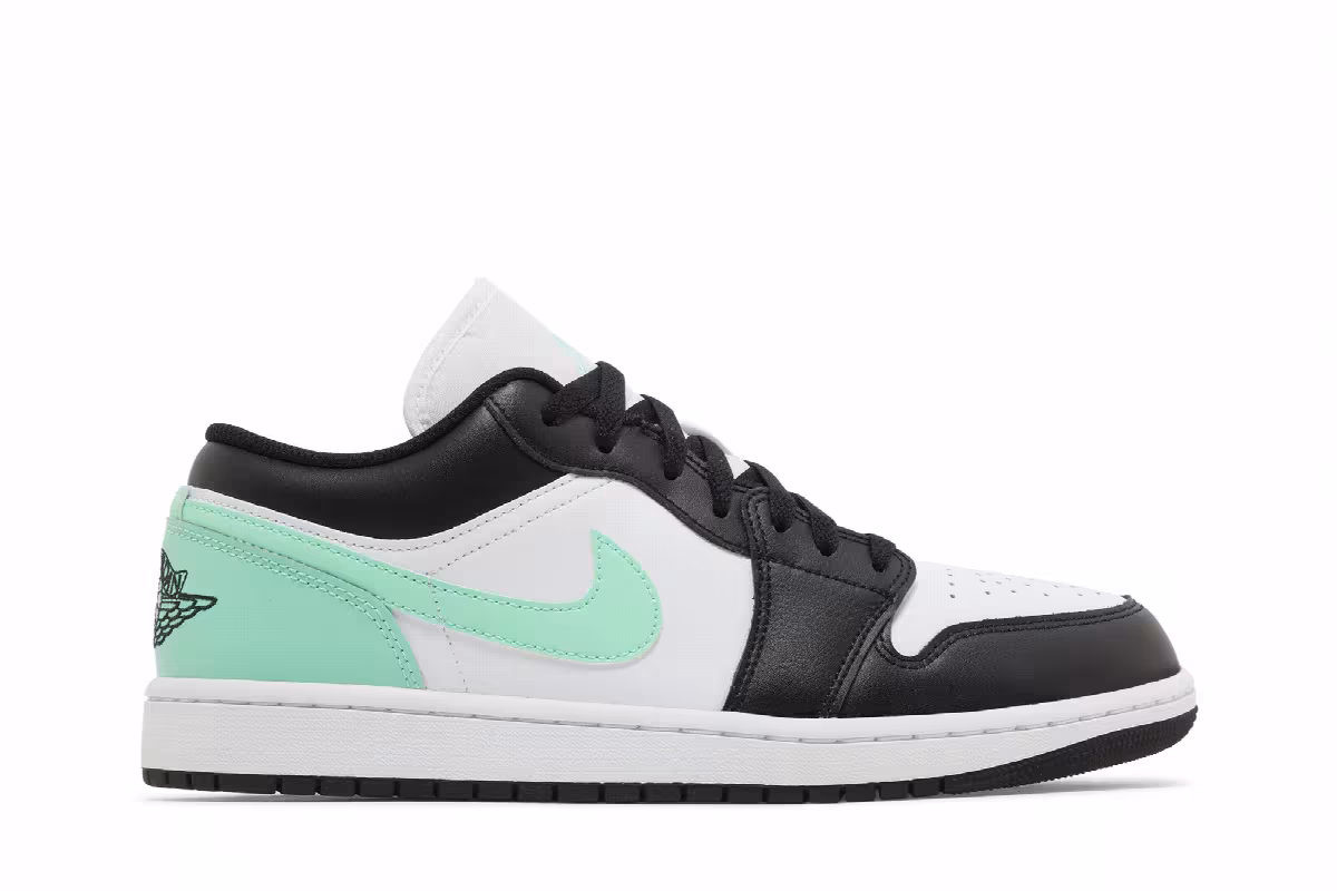 Air Jordan 1 Low Green Glow, view 2