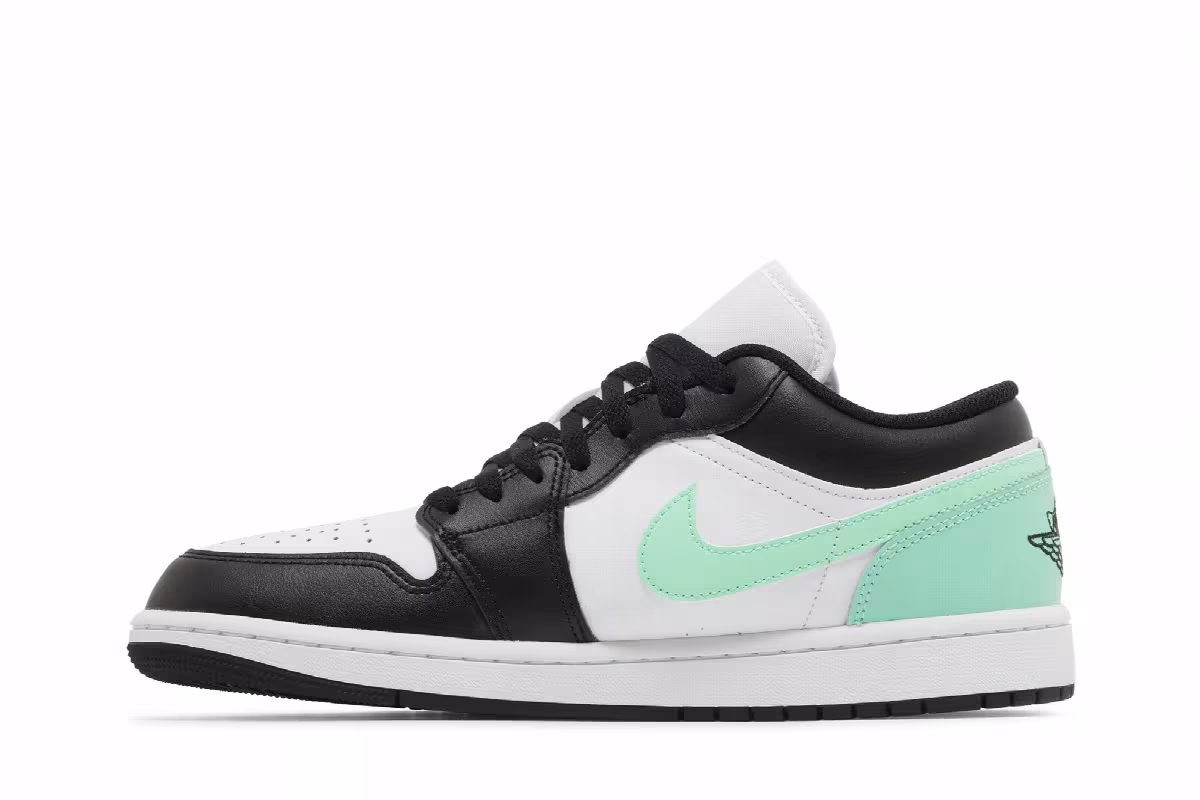 Air Jordan 1 Low Green Glow, view 4