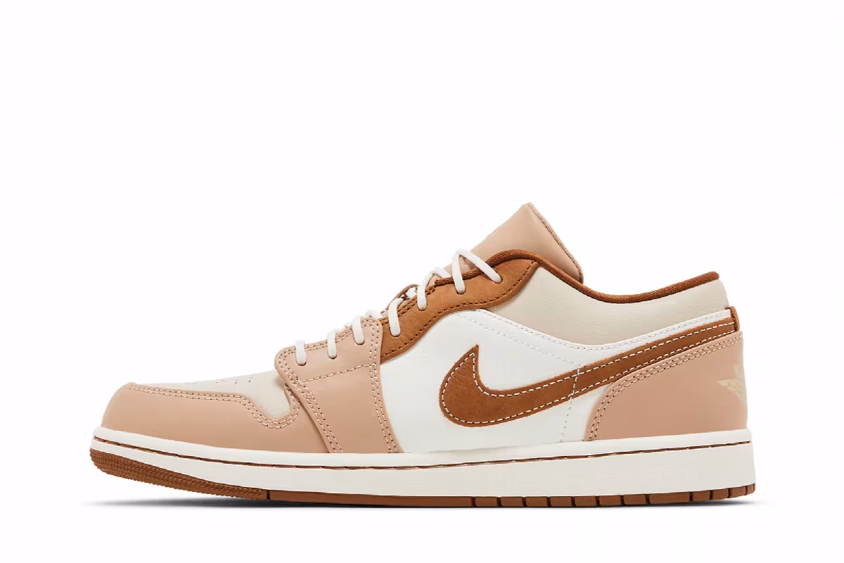 Air Jordan 1 Low SE Hemp Oatmeal, view 4