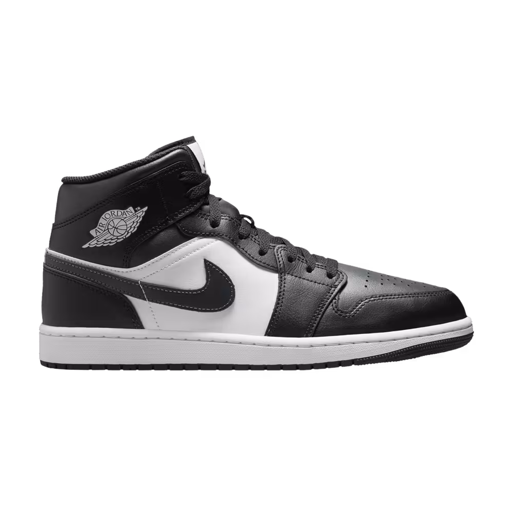 Air Jordan 1 Mid Black Off Noir
