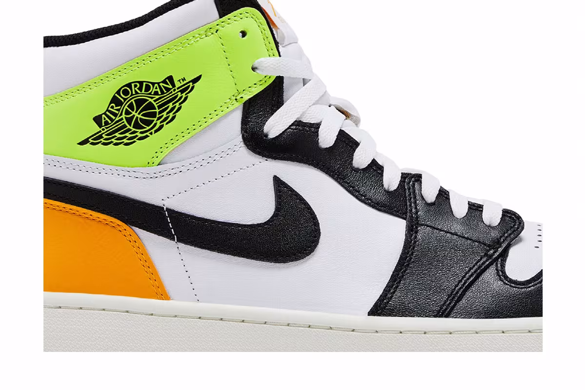 Air Jordan 1 High Golf Volt Gold, view 3