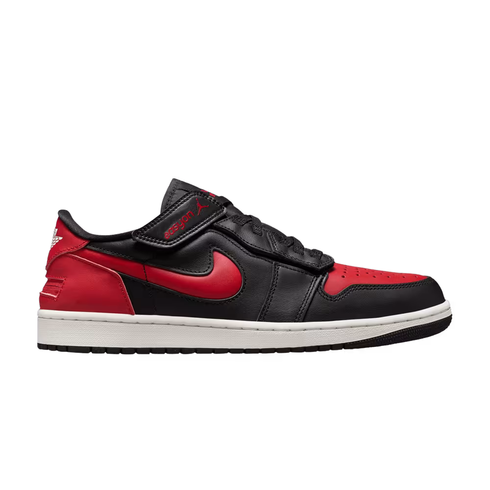 Air Jordan 1 Low FlyEase Bred
