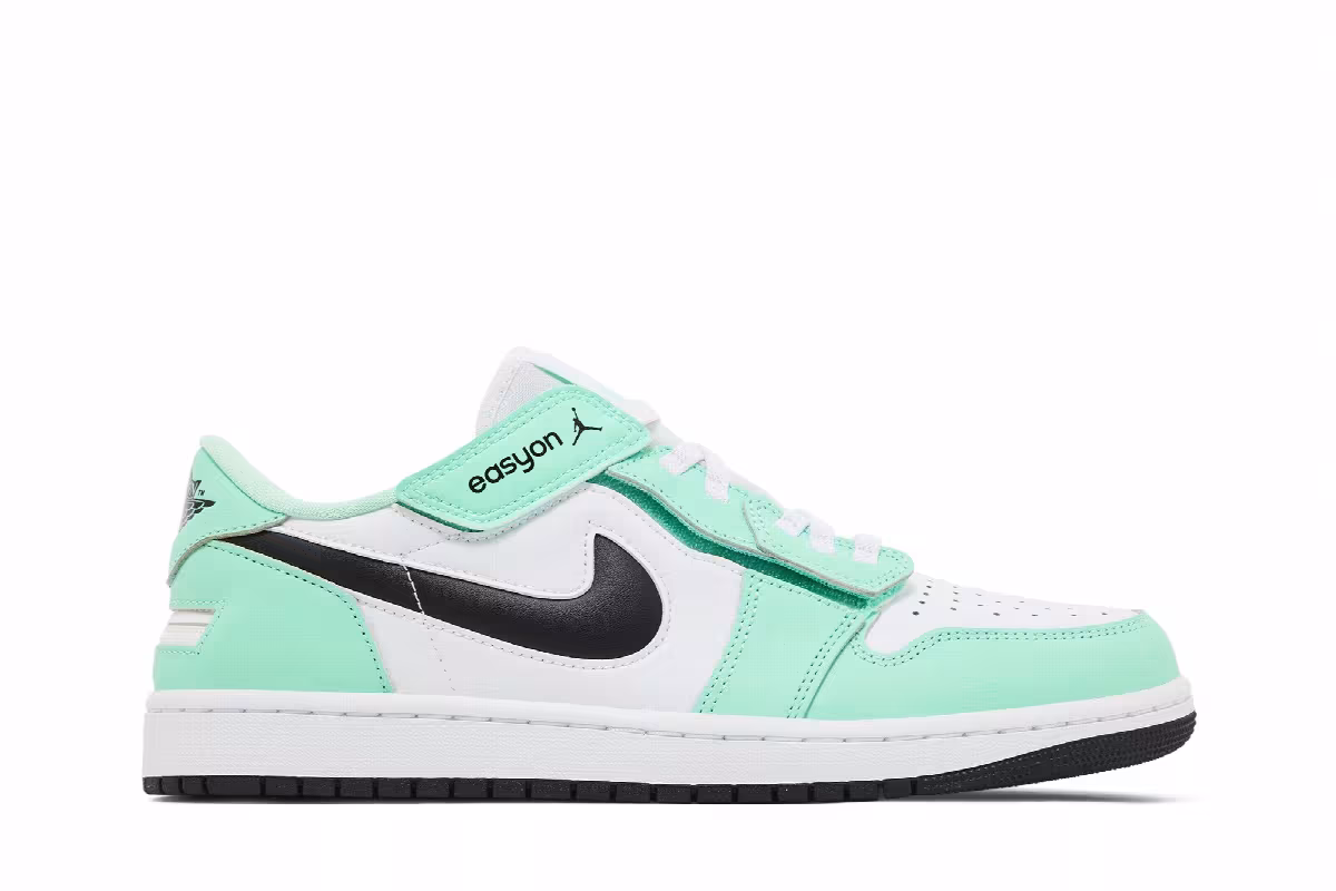 Air Jordan 1 Low FlyEase Green Glow, view 2