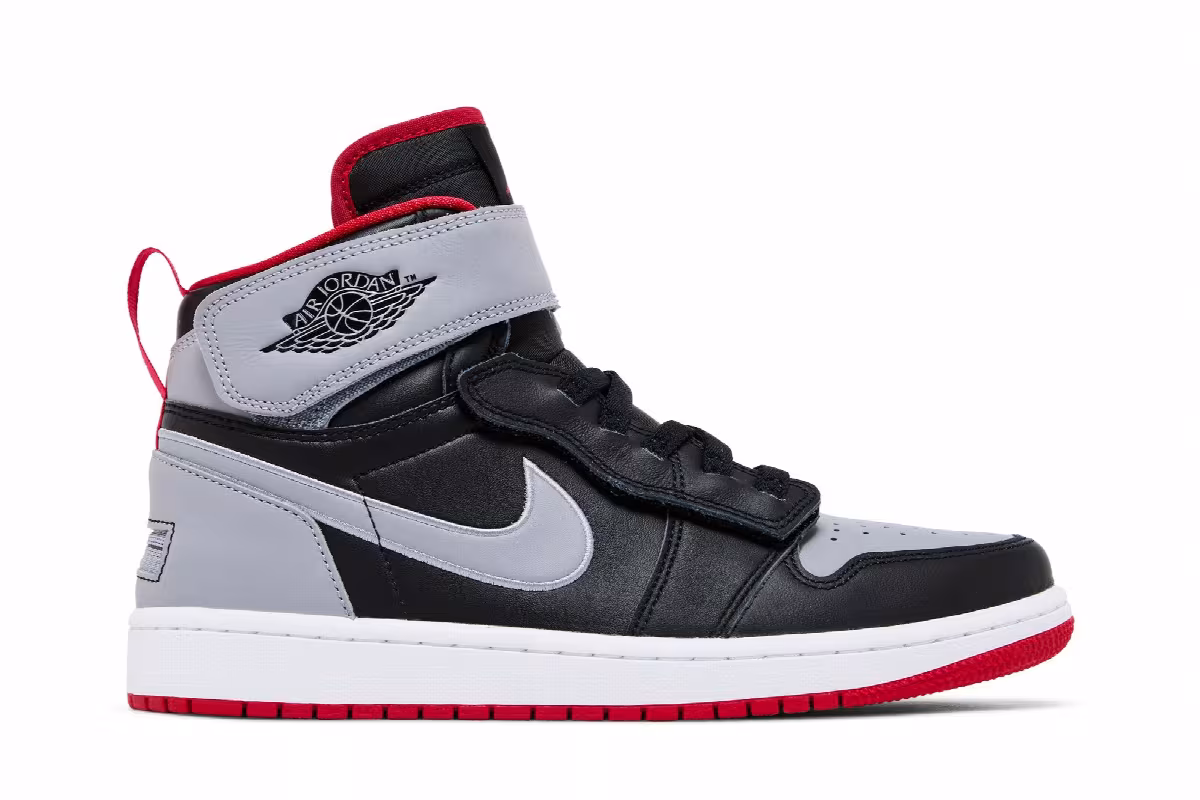 Air Jordan 1 High FlyEase Black Cement, view 2