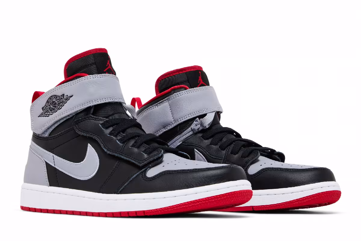 Air Jordan 1 High FlyEase Black Cement, view 9