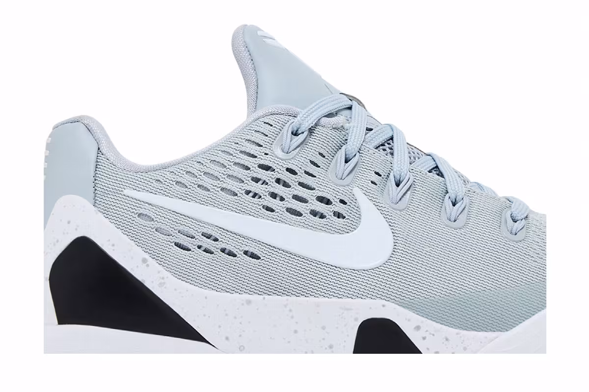 Nike Kobe IX GS Wolf Grey/White, view 3