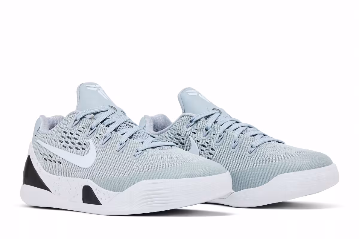 Nike Kobe IX GS Wolf Grey/White, view 9