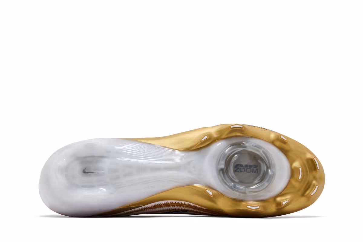 Nike Air Zoom Vapor Pro 1 White Metallic Gold, view 5