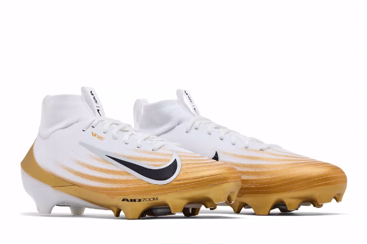 Nike Air Zoom Vapor Pro 1 White Metallic Gold, view 9