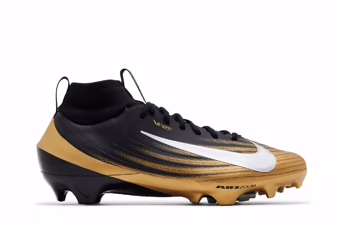 Nike Air Zoom Vapor Pro 1 Black Metallic Gold, view 2