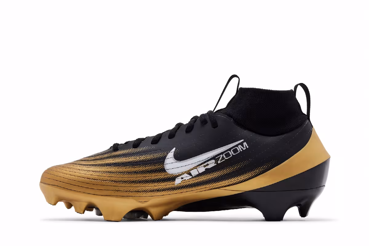 Nike Air Zoom Vapor Pro 1 Black Metallic Gold, view 4