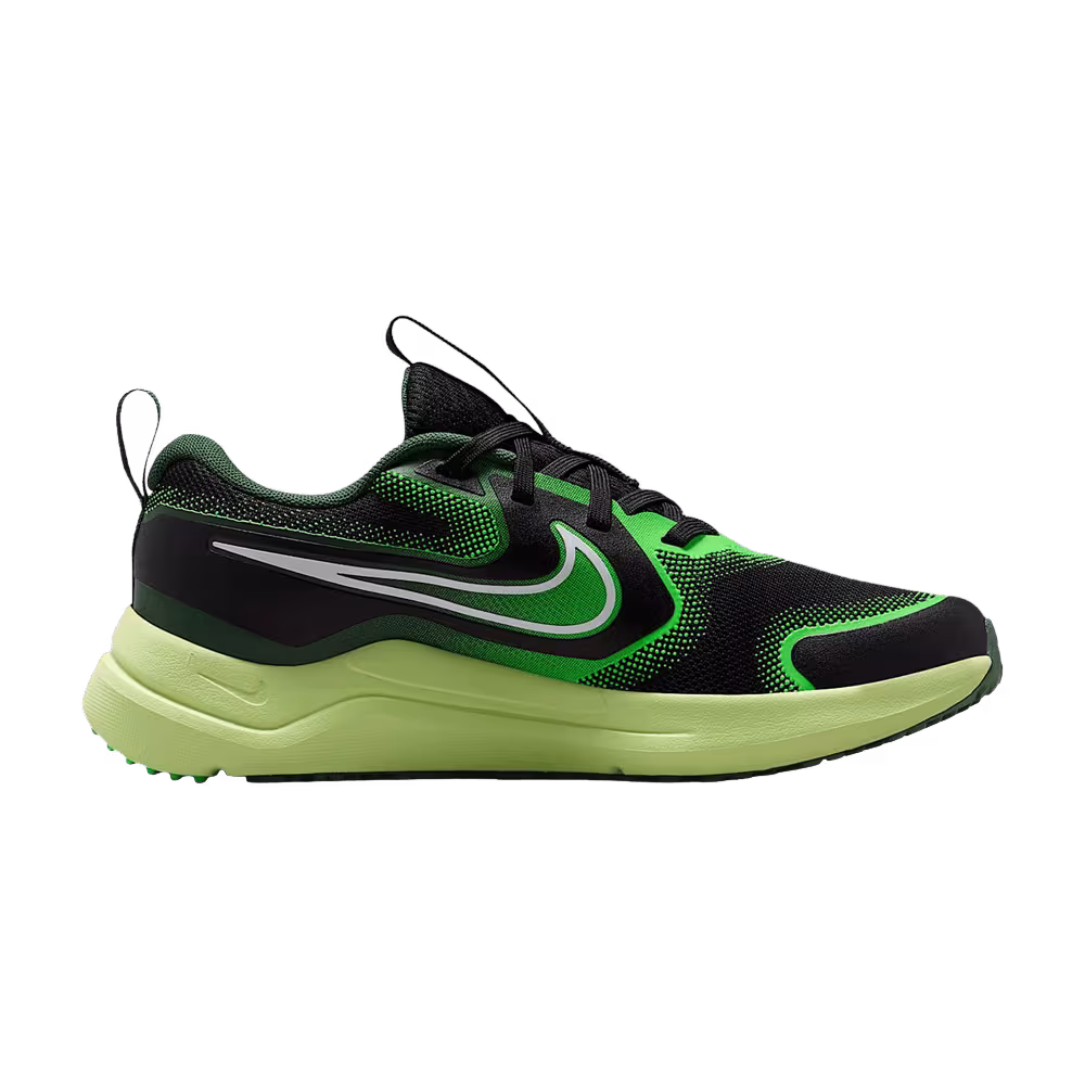Nike Cosmic Runner GS Black Light Liquid Lime