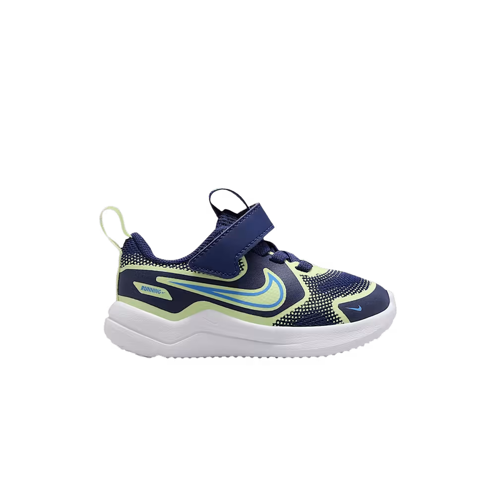 Nike Cosmic Runner TD Blue Void Barely Volt