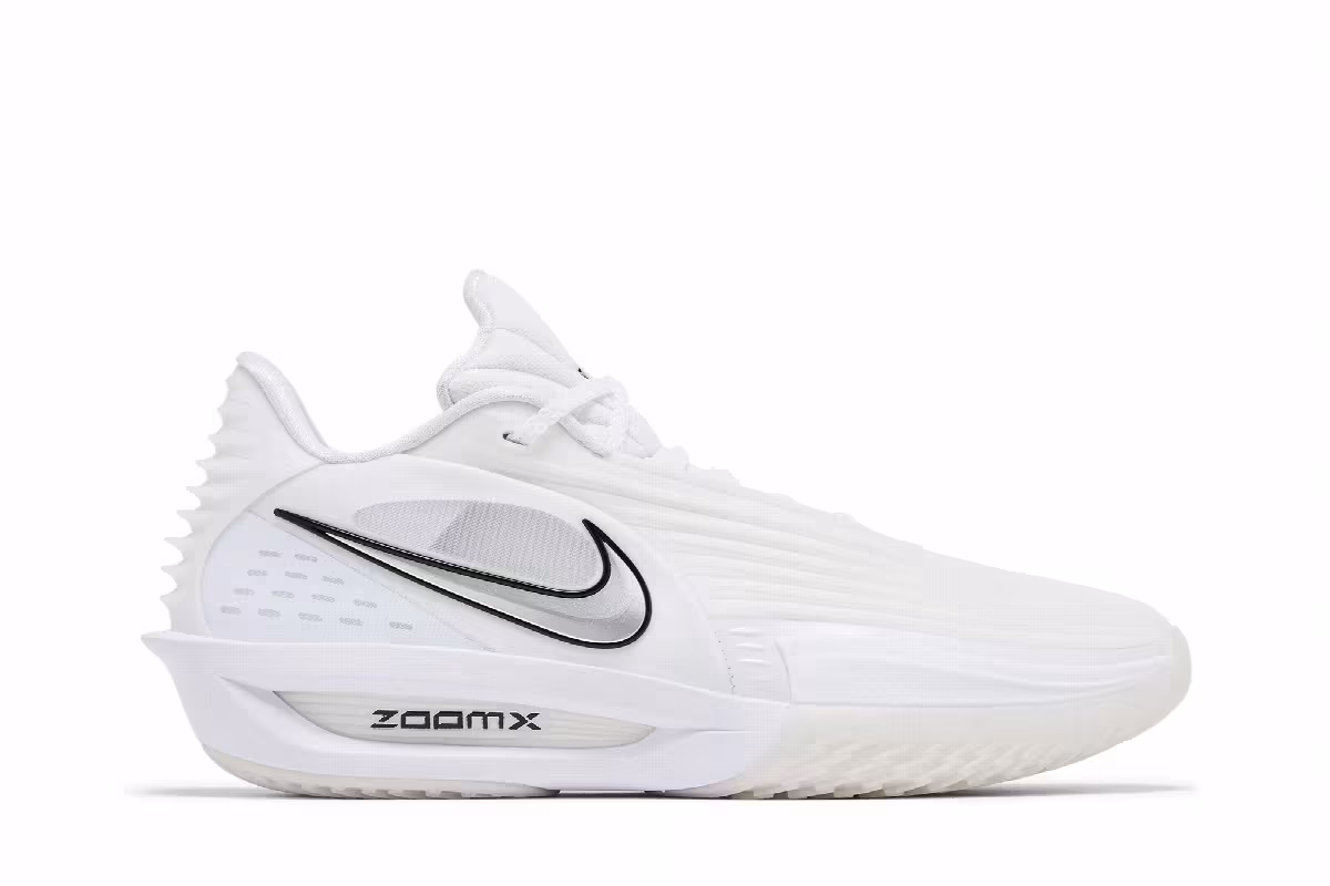 Nike Air Zoom GT Cut 3 Turbo White Metallic Silver, view 2