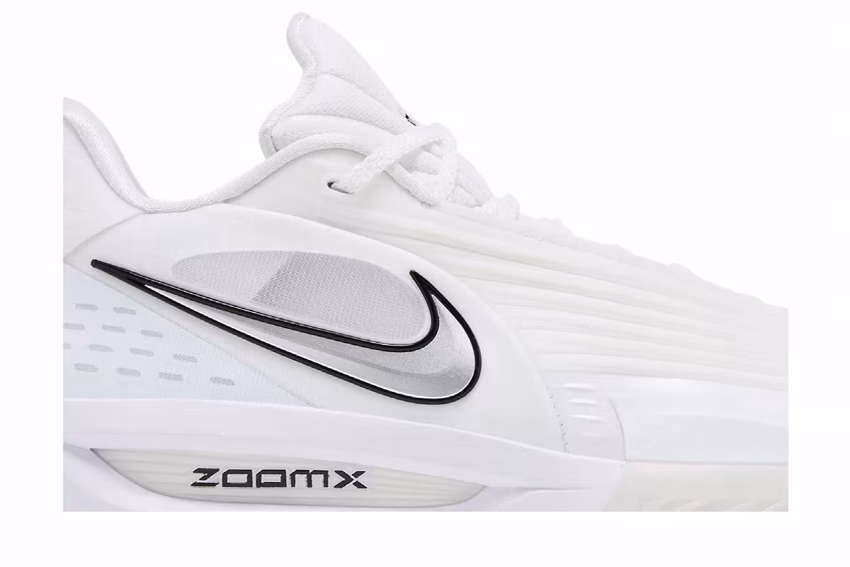 Nike Air Zoom GT Cut 3 Turbo White Metallic Silver, view 3