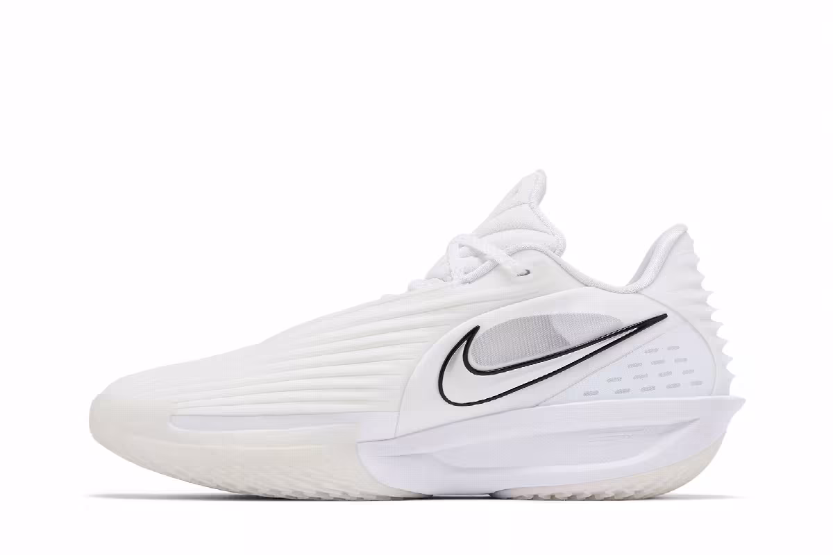 Nike Air Zoom GT Cut 3 Turbo White Metallic Silver, view 4