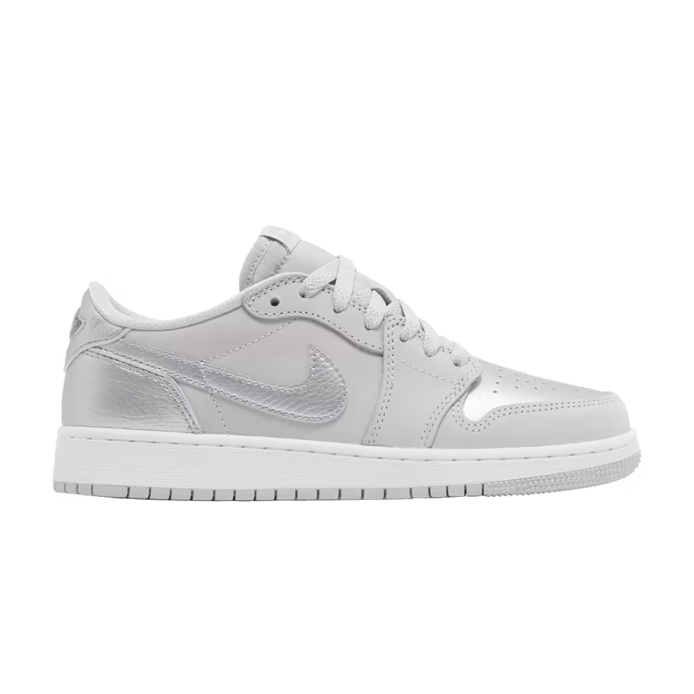 Air Jordan 1 Low OG GS Metallic Silver