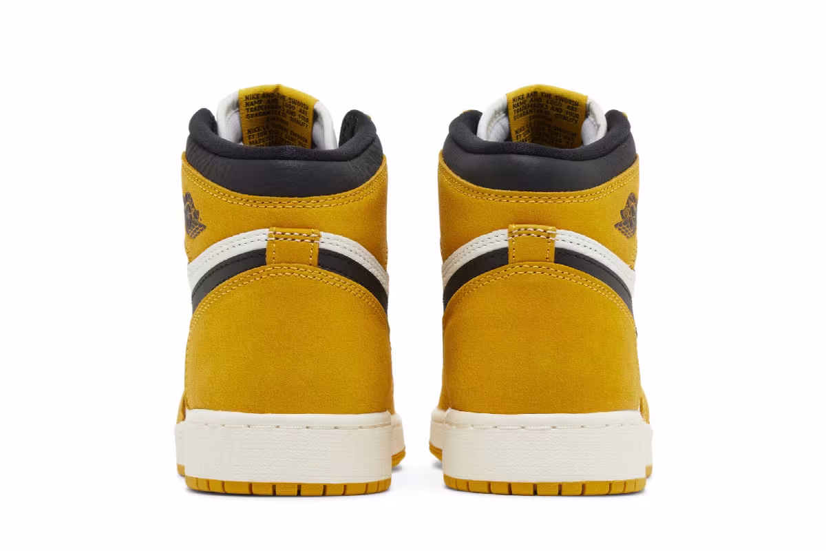 Air Jordan 1 High OG GS Yellow Ochre, view 7