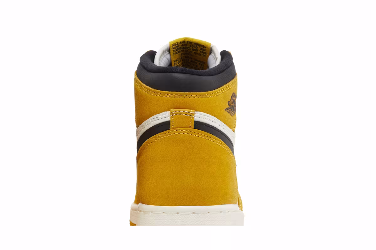 Air Jordan 1 High OG GS Yellow Ochre, view 8