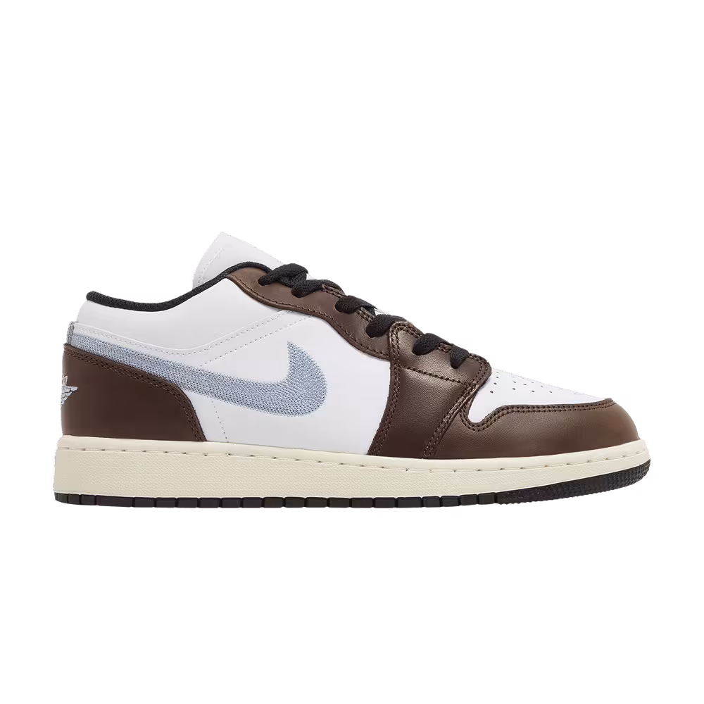 Air Jordan 1 Low SE GS Mocha Blue Grey