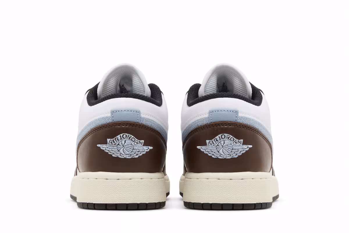 Air Jordan 1 Low SE GS Mocha Blue Grey, view 7